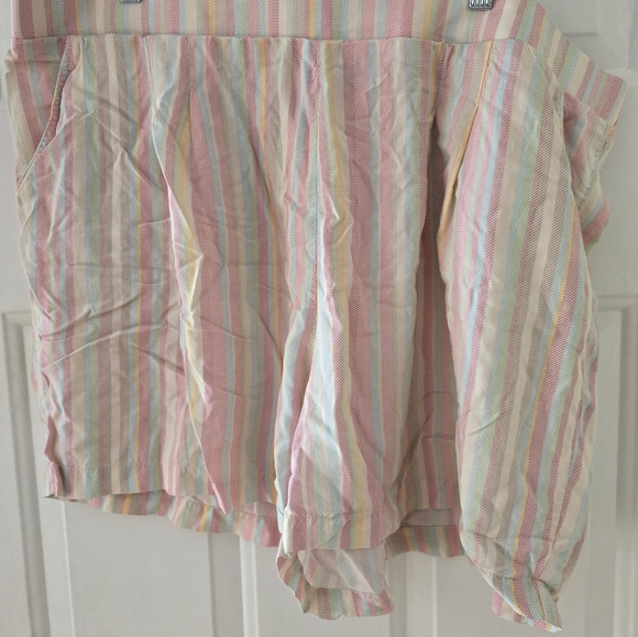 Striped Pastel Women's Shorts Torrid 3x - Picture 5 of 5